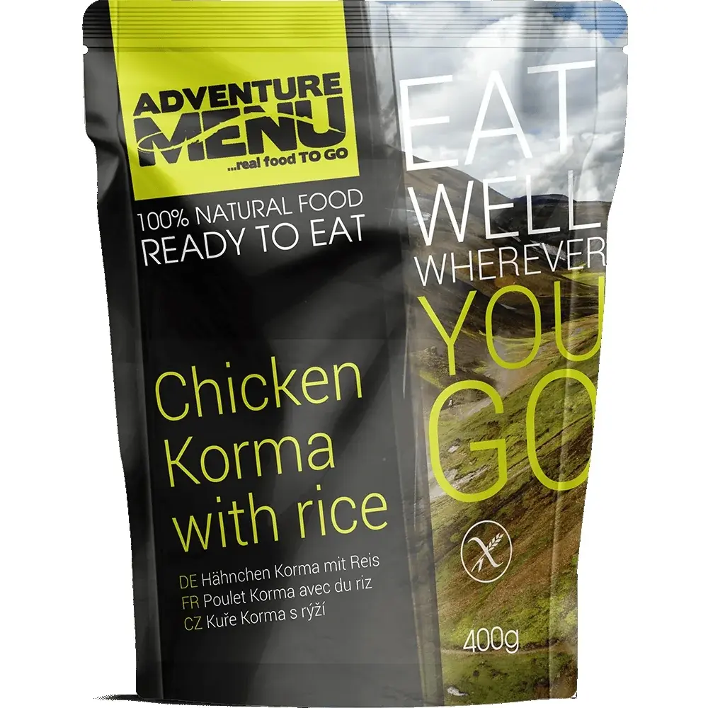 Adventure Menu Kura Korma s ryžou Adventure Menu