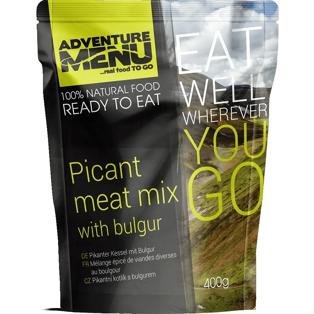 Adventure Menu Pikantný kotlík Adventure Menu s bulgurem