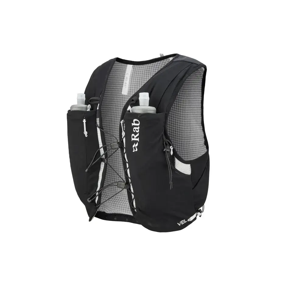 RAB Bežecká vesta RAB Veil 6 black LRG