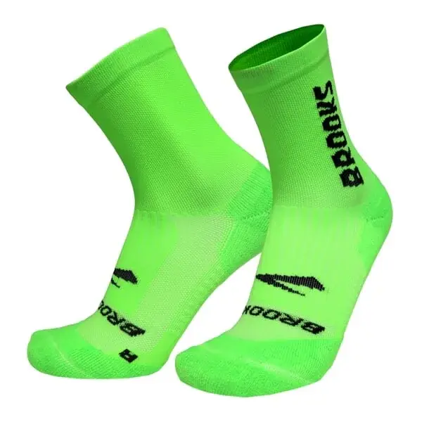 Brooks Bežecké ponožky Brooks Ghost Crew zelená
