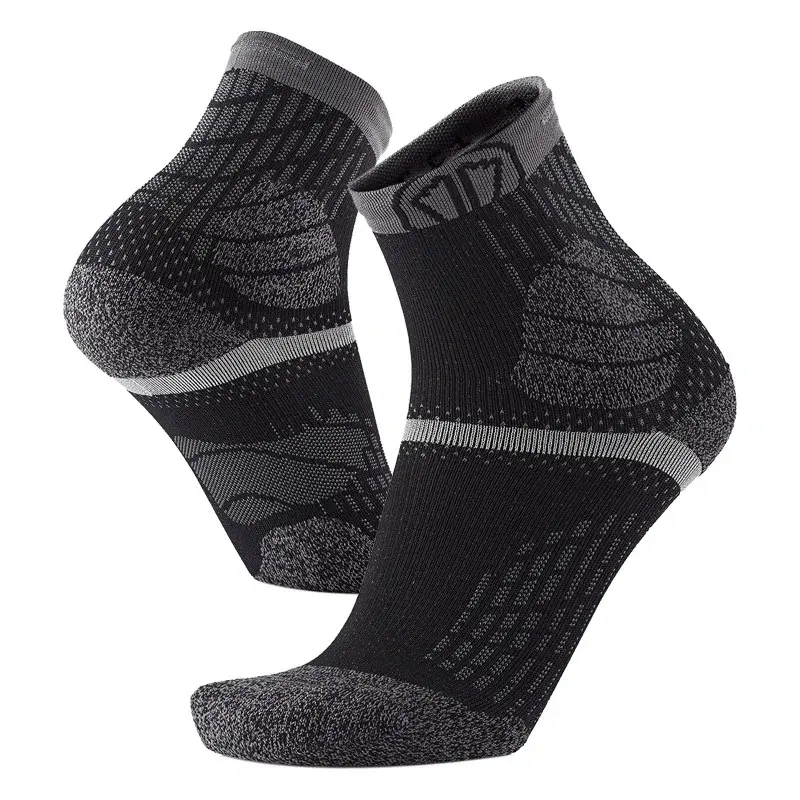 Sidas Bežecké ponožky Sidas Trail Protector black/grey