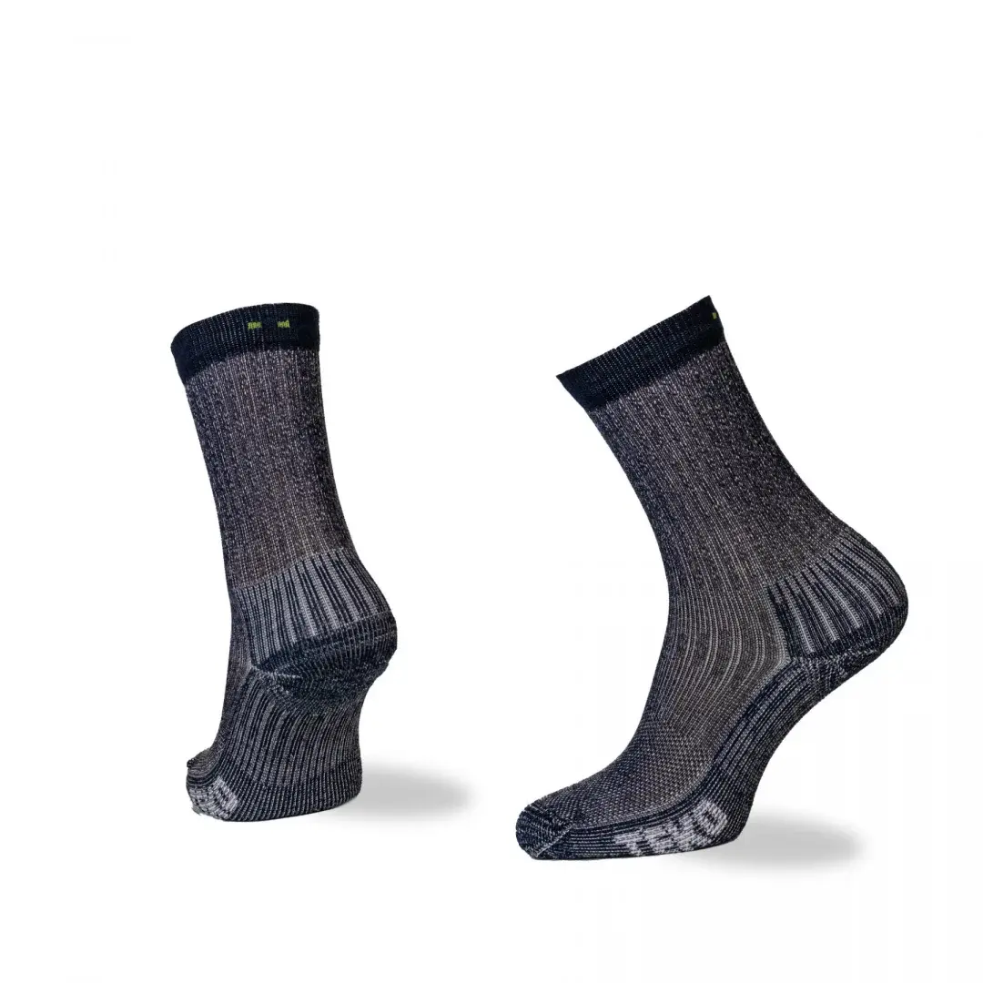 Teko Bežecké ponožky Teko ecoHIKE LIGHT Half Cushion 2.0 Storm