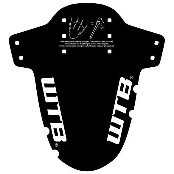 WTB Blatník WTB Logo Gravel čierna