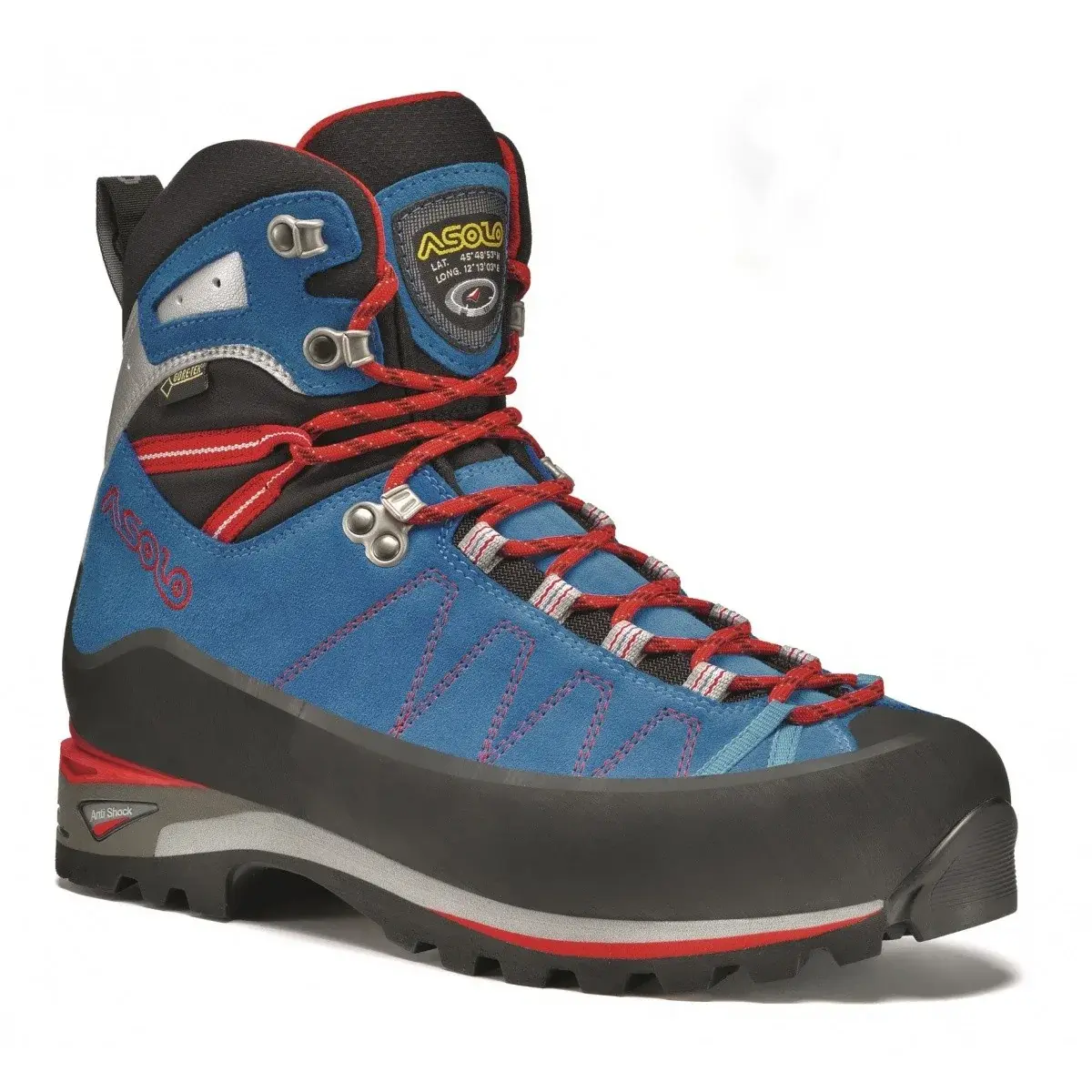 Asolo Topánky Asolo Elbrus GV MM blue aster/silver