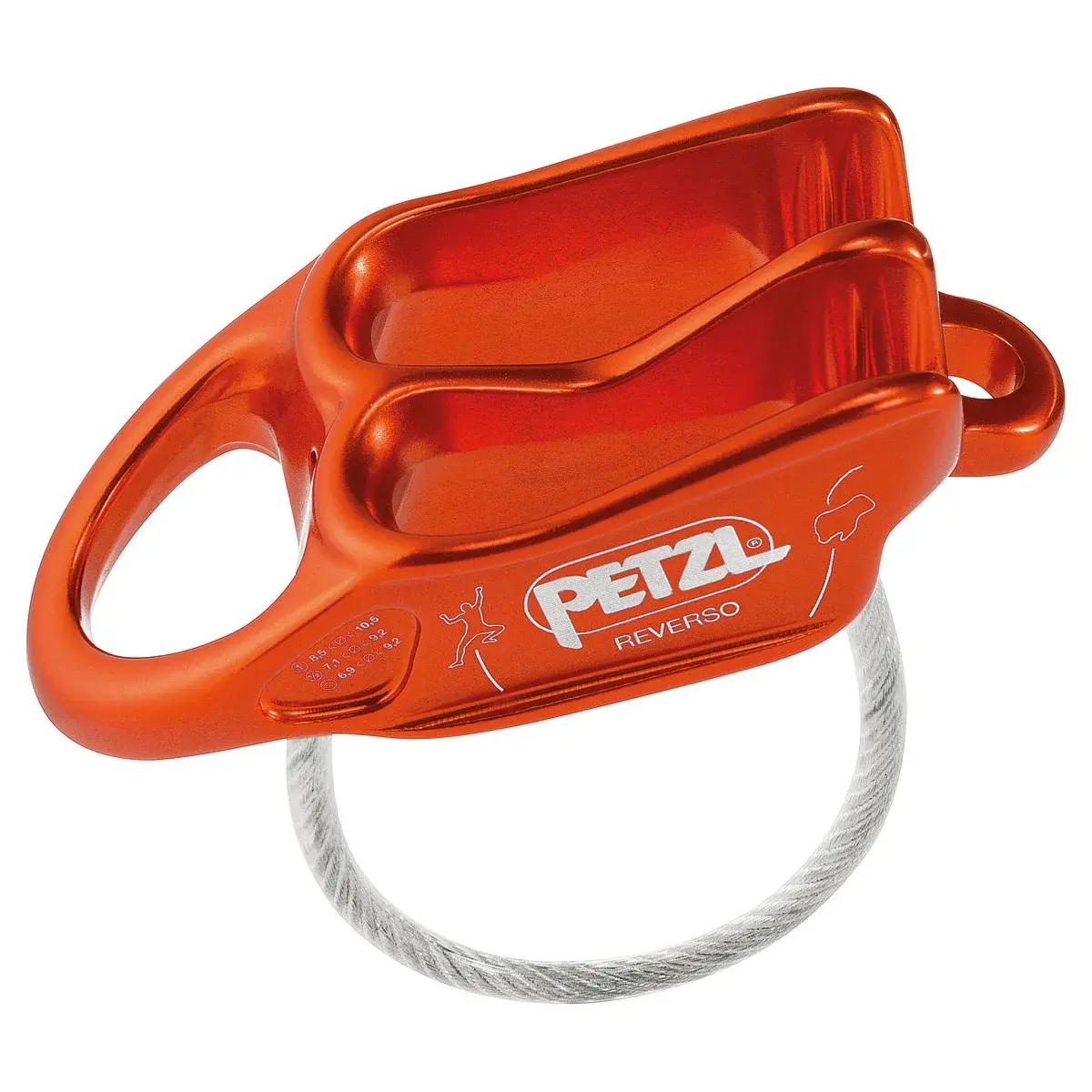 Brzda Petzl Reverso červená