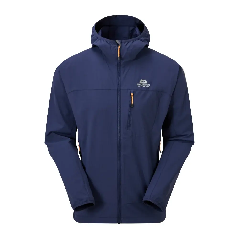 Mountain Equipment Bunda Mountain Equipment Echo Hooded Jacket | Medieval Blue
