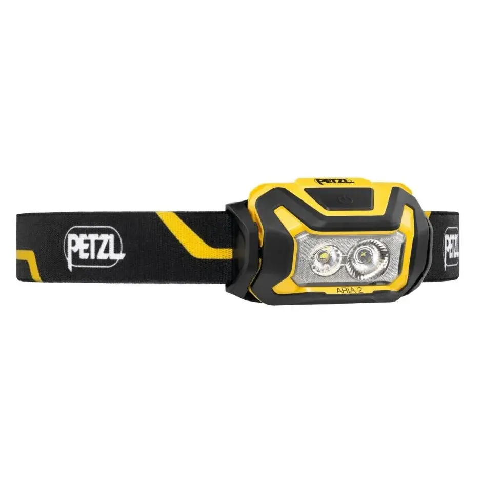Petzl Čelovka Petzl Aria 2 čiernožltá