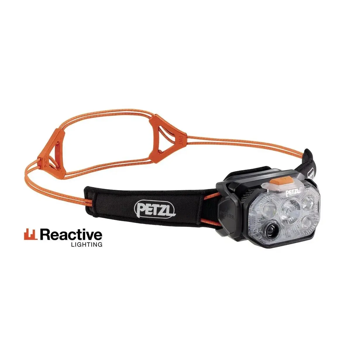 Petzl Čelovka Petzl Swift RL čiernooranžová