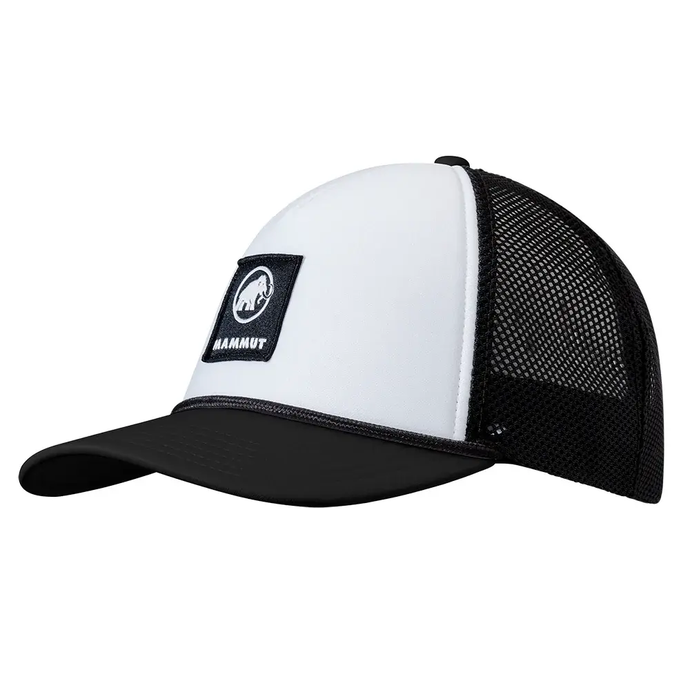 Čiapka Mammut Crag Cap Logo white-black