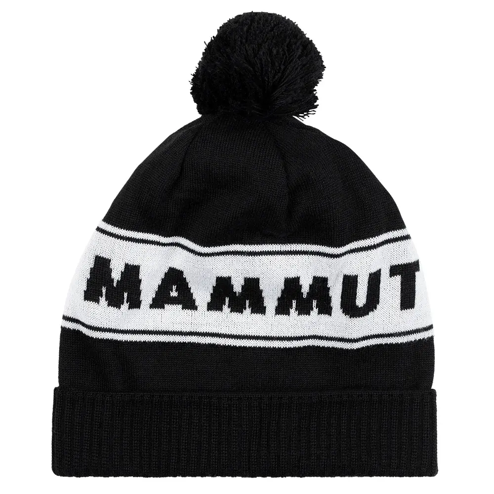 Čiapka Mammut PEAKS BEANIE black-white