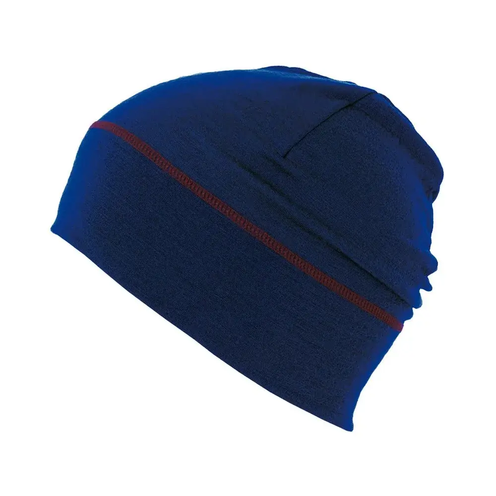 MATT Vlnená čiapka MATT 5805 Light Merino Wool Beanie Navy
