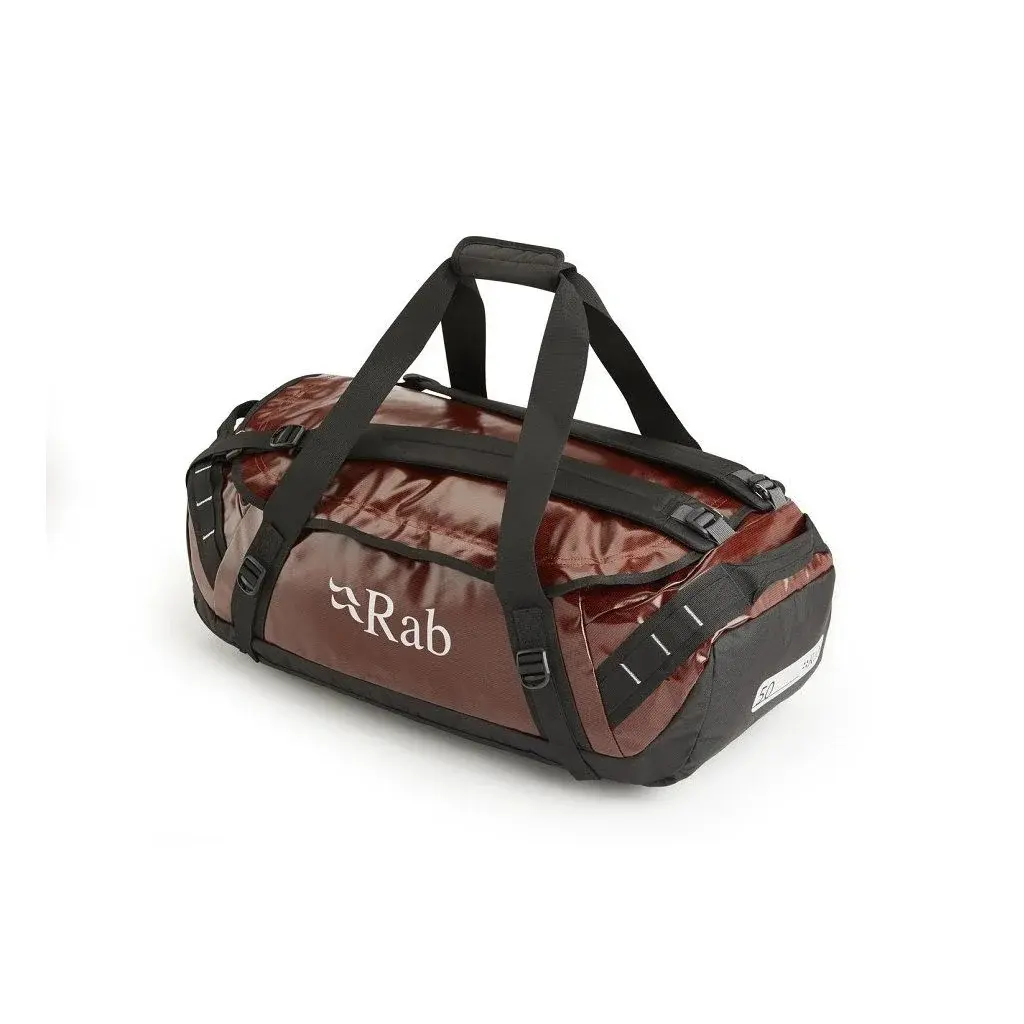 Cestovná taška RAB Expedition Kitbag II 50 red clay