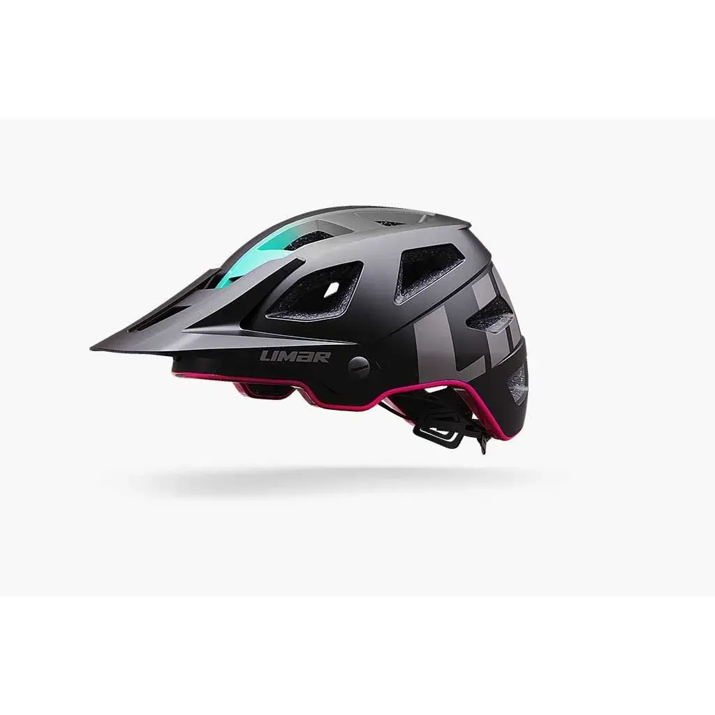 Cyklistická prilba Limar Delta matt black pink