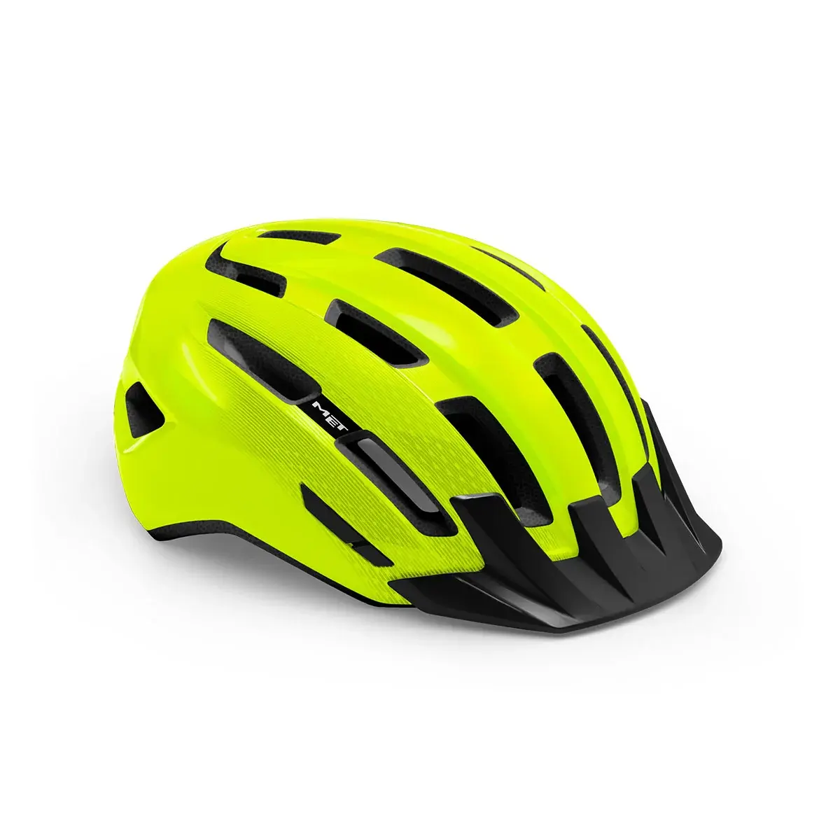 Cyklistická prilba MET Downtown reflex žltá