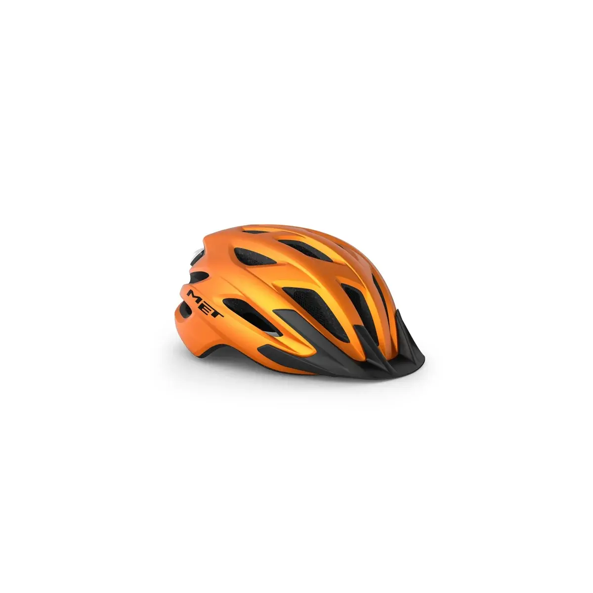Cyklistická prilba MET Crossover oranžová