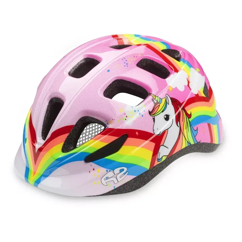 R2 Cyklistická prilba R2 BUNNY ružová, biela, mix XS:48-52cm
