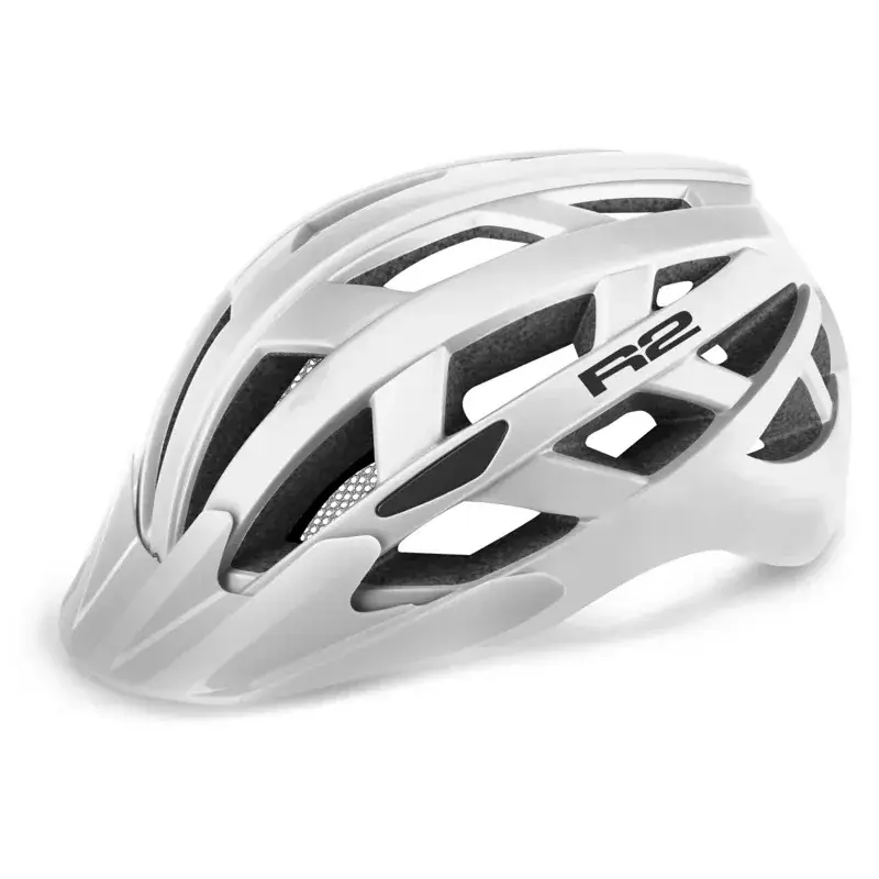 Cyklistická prilba R2 LUMEN biela