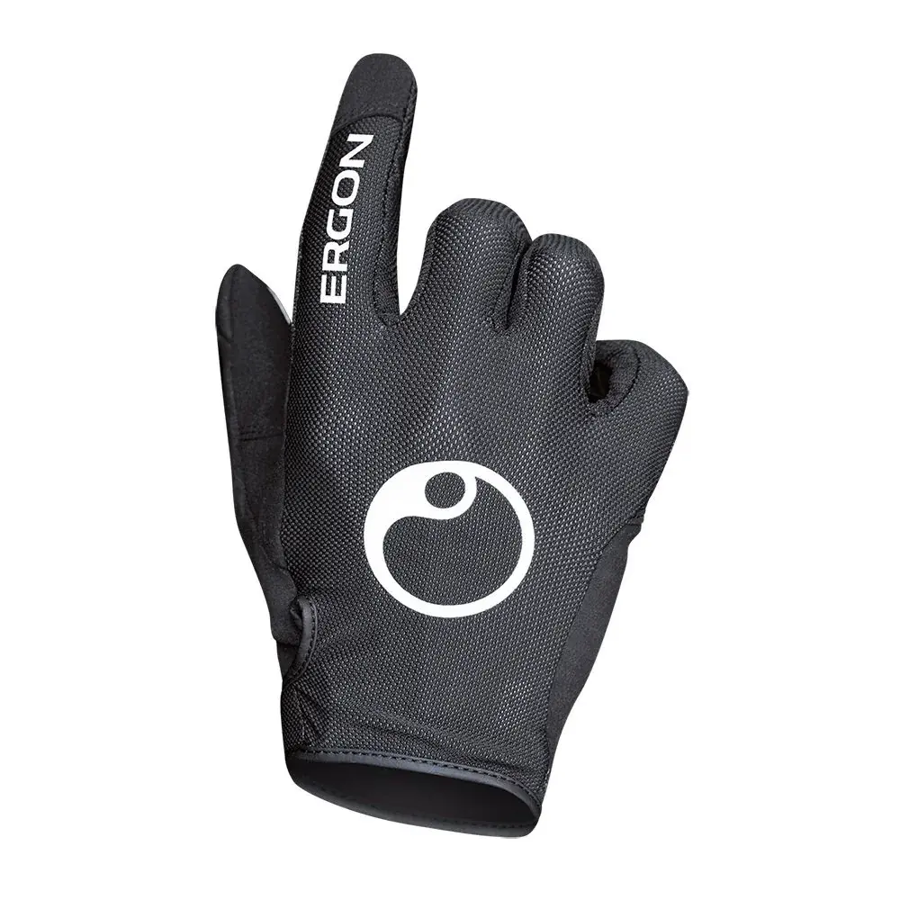 Ergon Cyklistické rukavice Ergon HM2 čierna