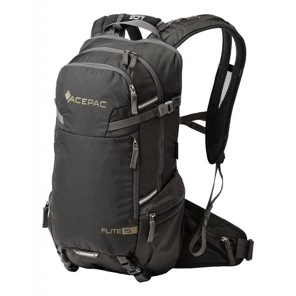 Cyklistický batoh AcePac Flite 15L MKIII black