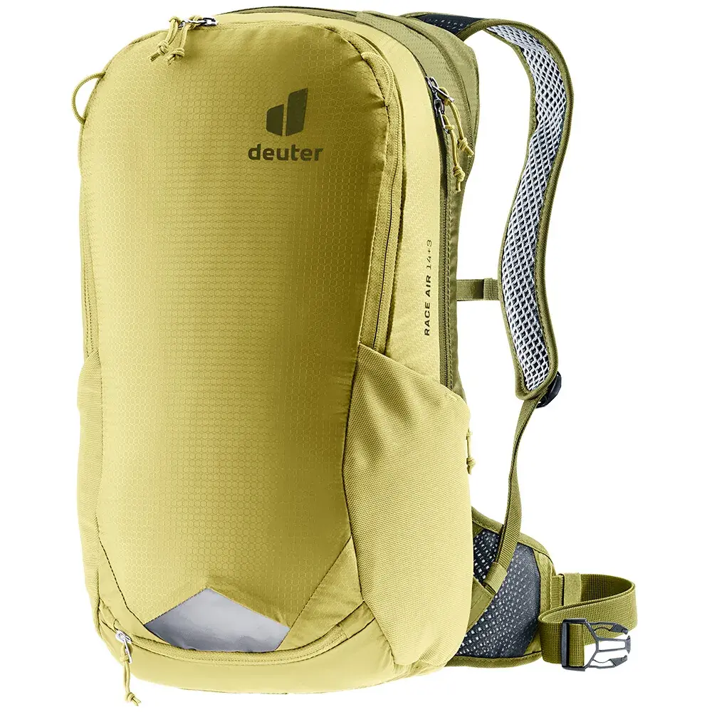 Cyklistický batoh Deuter Race Air 14+3L linden/cactus one size