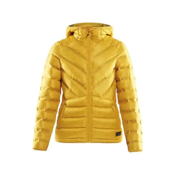 Dámska páperová bunda Craft Lightweight Down žltá