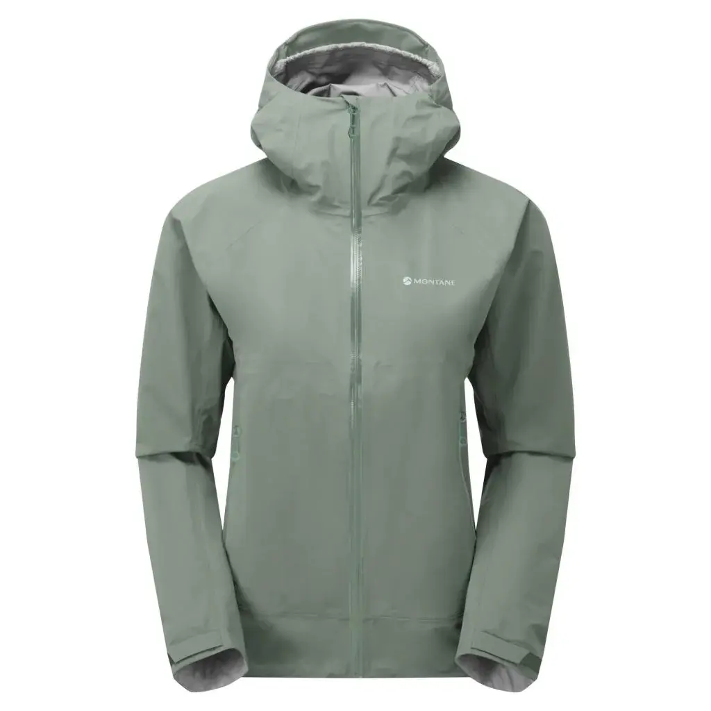 Dámska nepremokavá bunda Montane Womens Phase Lite Jacket pale sage