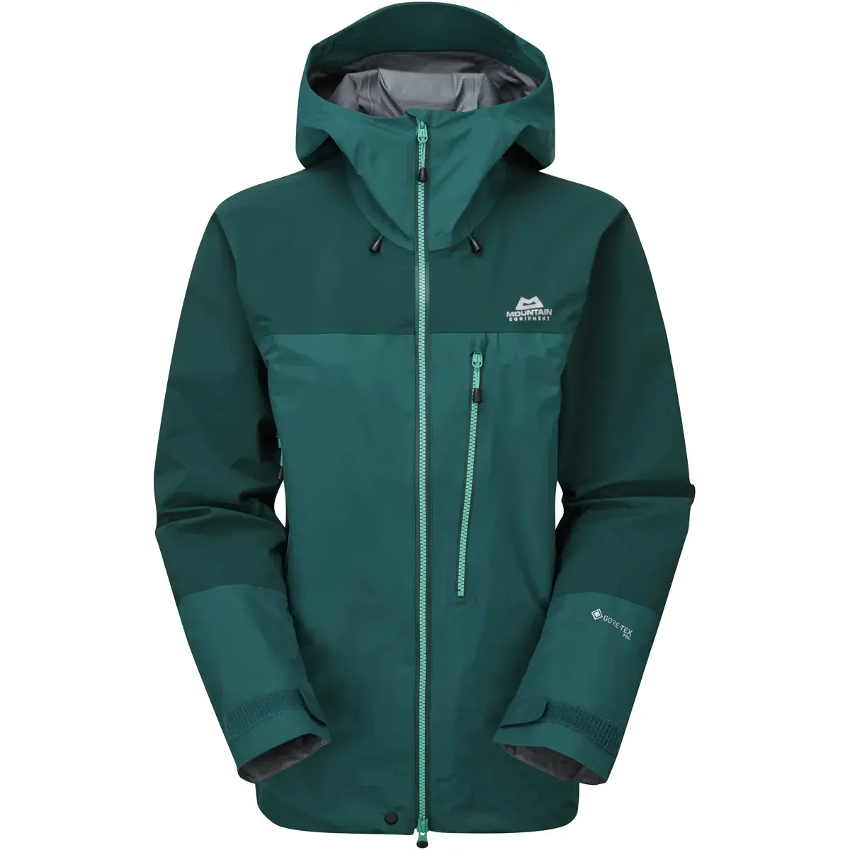 Mountain Equipment Dámska technická bunda Mountain Equipment W's Manaslu Jacket Spruce / Deep teal