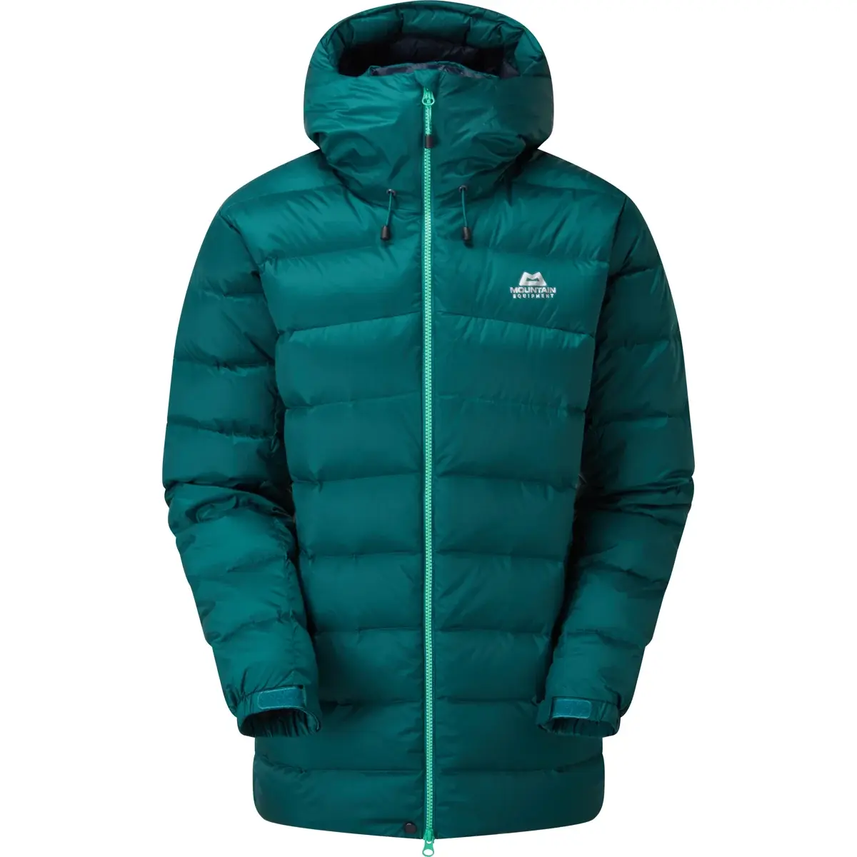 Mountain Equipment Dámska páperová bunda Mountain Equipment W's Senja Jacket Deep Teal