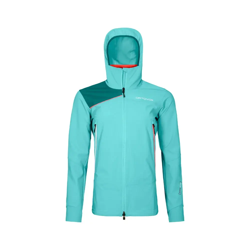 Ortovox Dámska bunda Ortovox Pala Hooded Jacket W ice waterfall