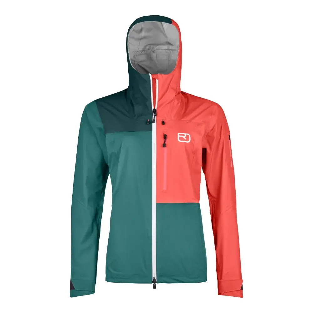 Ortovox Dámska technická bunda Ortovox W's Ortler Jacket Pacific green