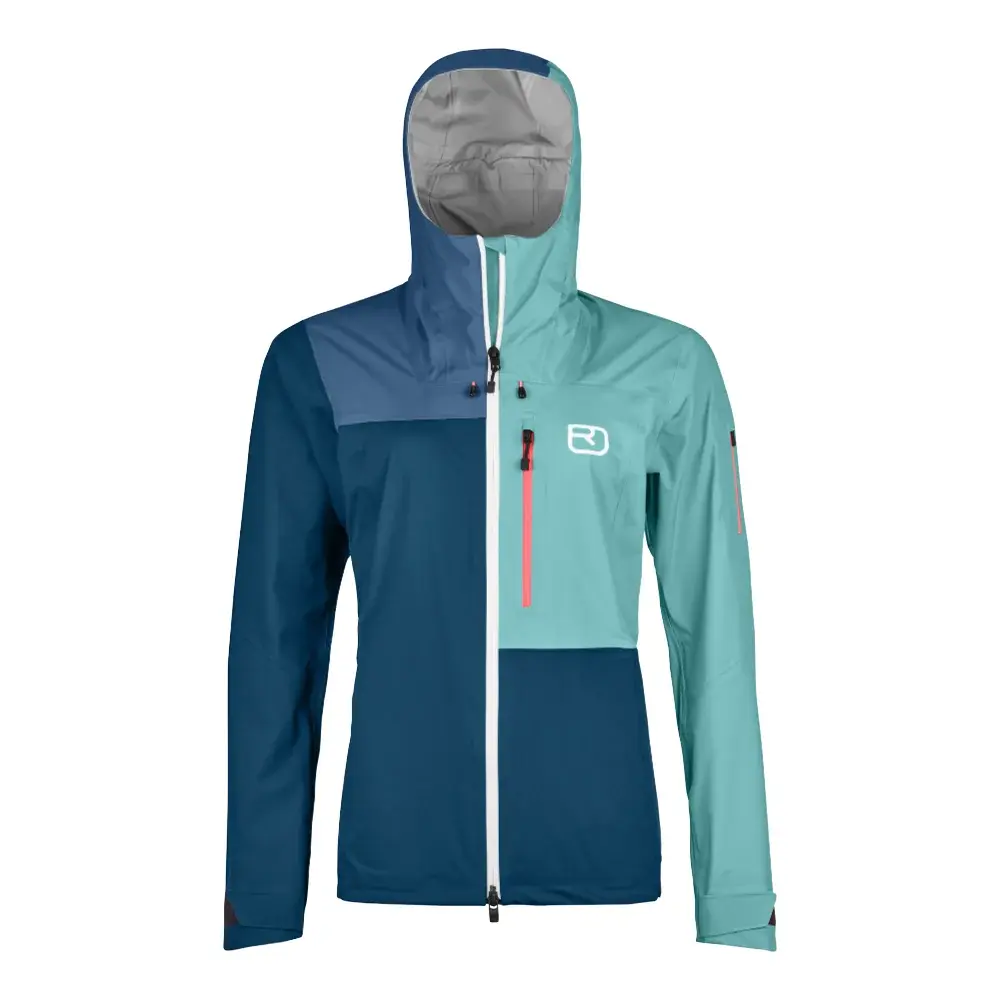 Dámska technická bunda Ortovox W's Ortler Jacket Petrol blue