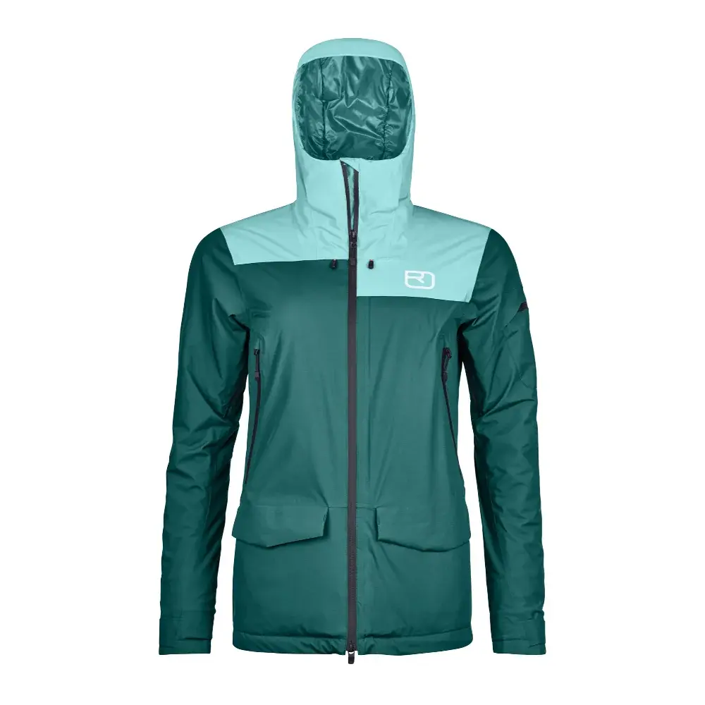 Dámska bunda Ortovox W's Sedrun Jacket Pacific Green