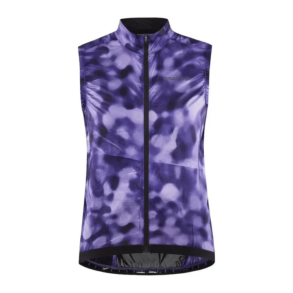 Craft Dámska cyklovesta Craft PRO Gravel Wind fialová