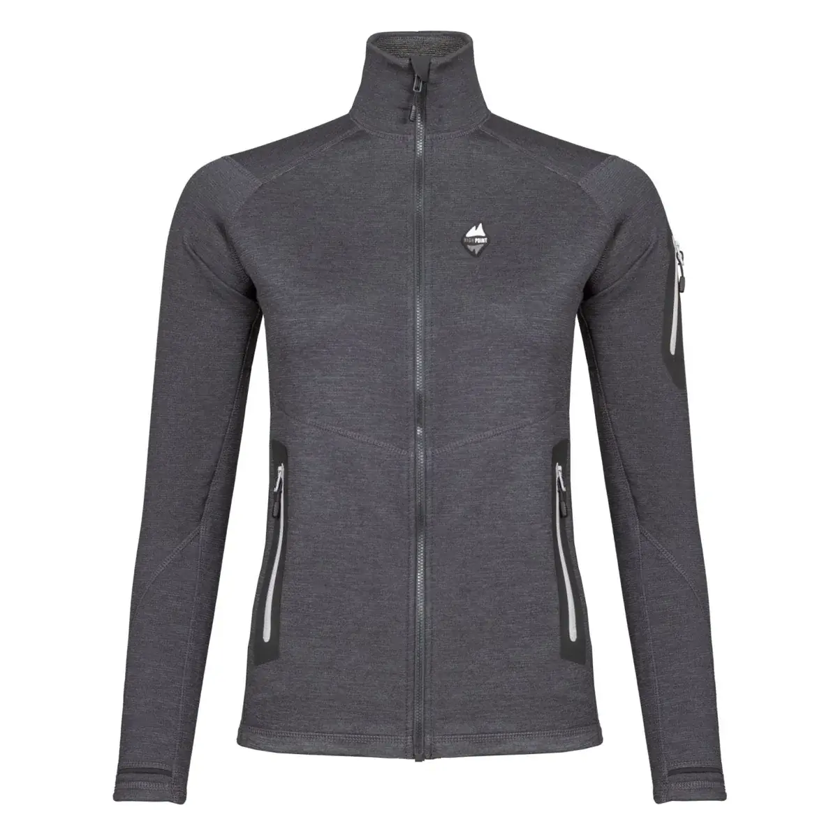 Dámska funkčná mikina High Point Woolion Merino 3.0 Lady Sweatshirt anthracite