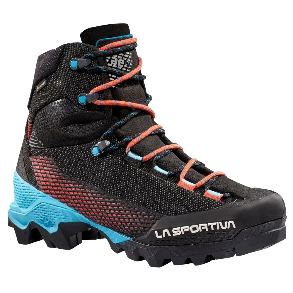 Dámska členková topánka La Sportiva Aequilibrium ST GTX Women black/hibiscus