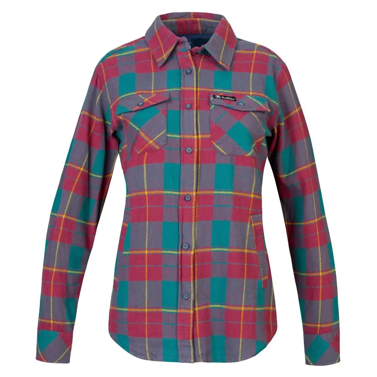 Dámska lezecká košeľa Rafiki Mojarra Jalapeno plaid