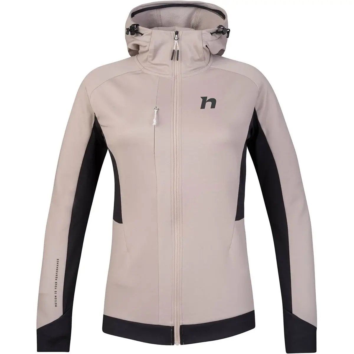 Dámska mikina Hannah Nela Hoody goat/anthracite