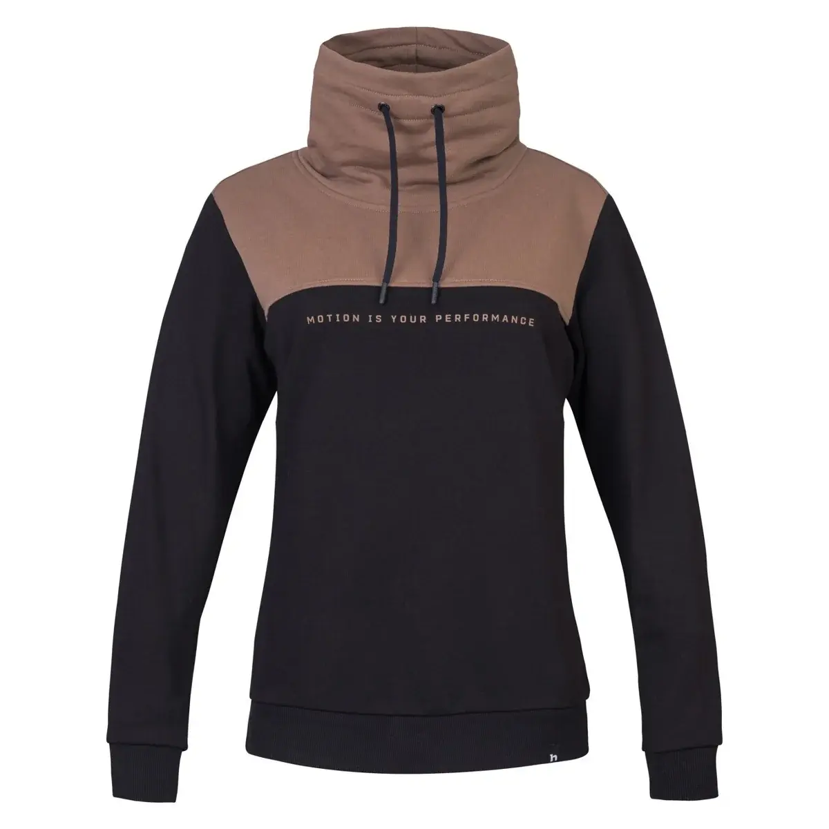 Dámska mikina Hannah Sibele Anthracite/coca mocha