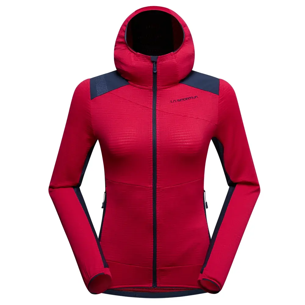 Dámska mikina La Sportiva AEQUILIBRIUM THERMAL HOODY azalea/night sky