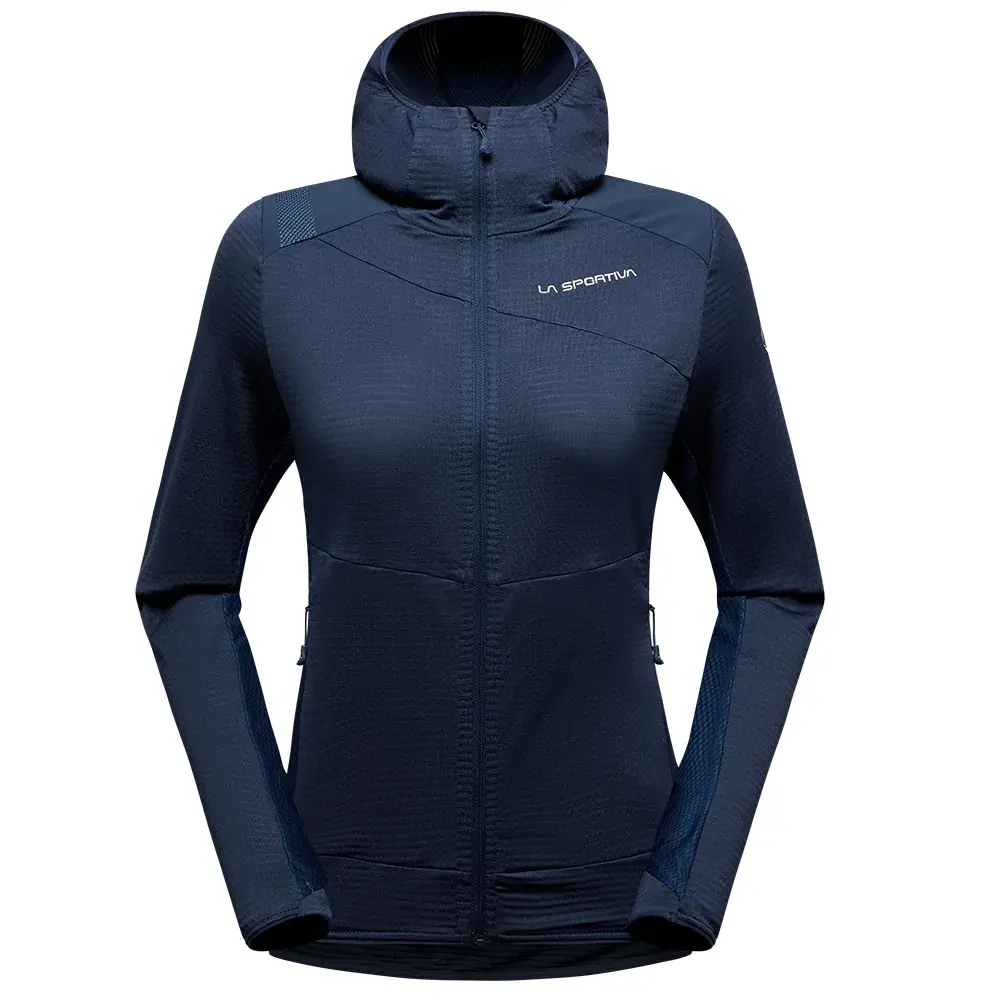 Dámska mikina La Sportiva AEQUILIBRIUM THERMAL HOODY night sky/chalk