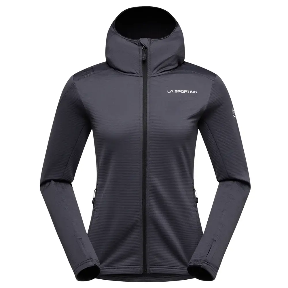 Dámska mikina La Sportiva CHILL THERMAL HOODY onyx/chalk