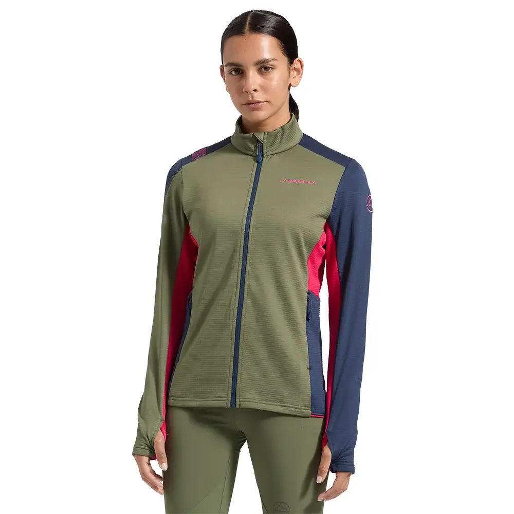 Dámska mikina La Sportiva CHILL THERMAL JKT chalk/night sky