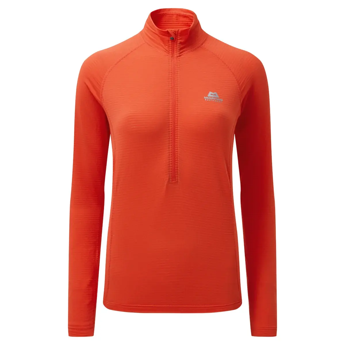Dámska fleecová mikina Mountain Equipment Solar Eclipse Wmns Zip Tee Pop Red
