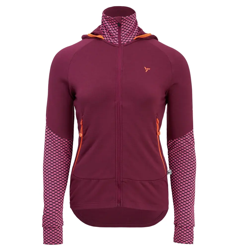 Dámska mikina Silvini Artica plum-pink