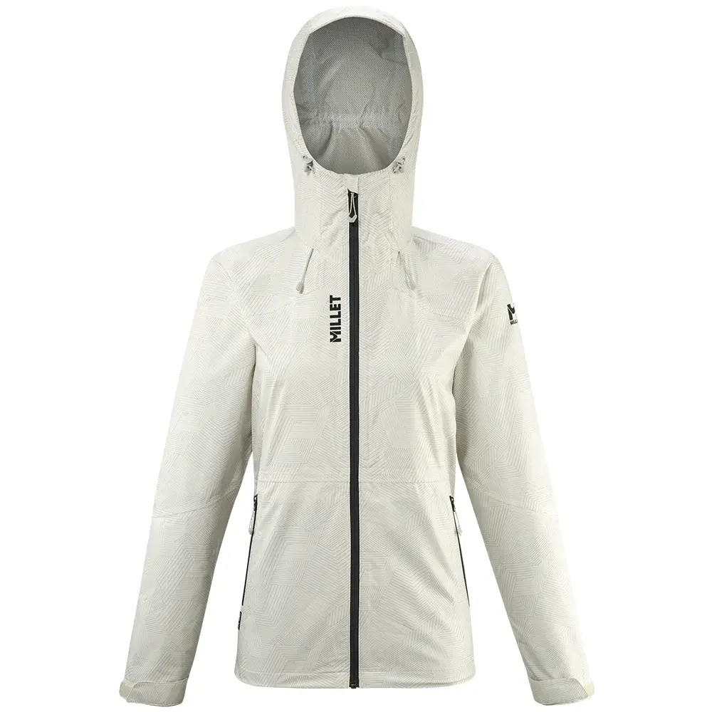 Millet Dámska nepremokavá bunda Millet Fitz Roy Jacket FOGGY DEW PRINT NEW