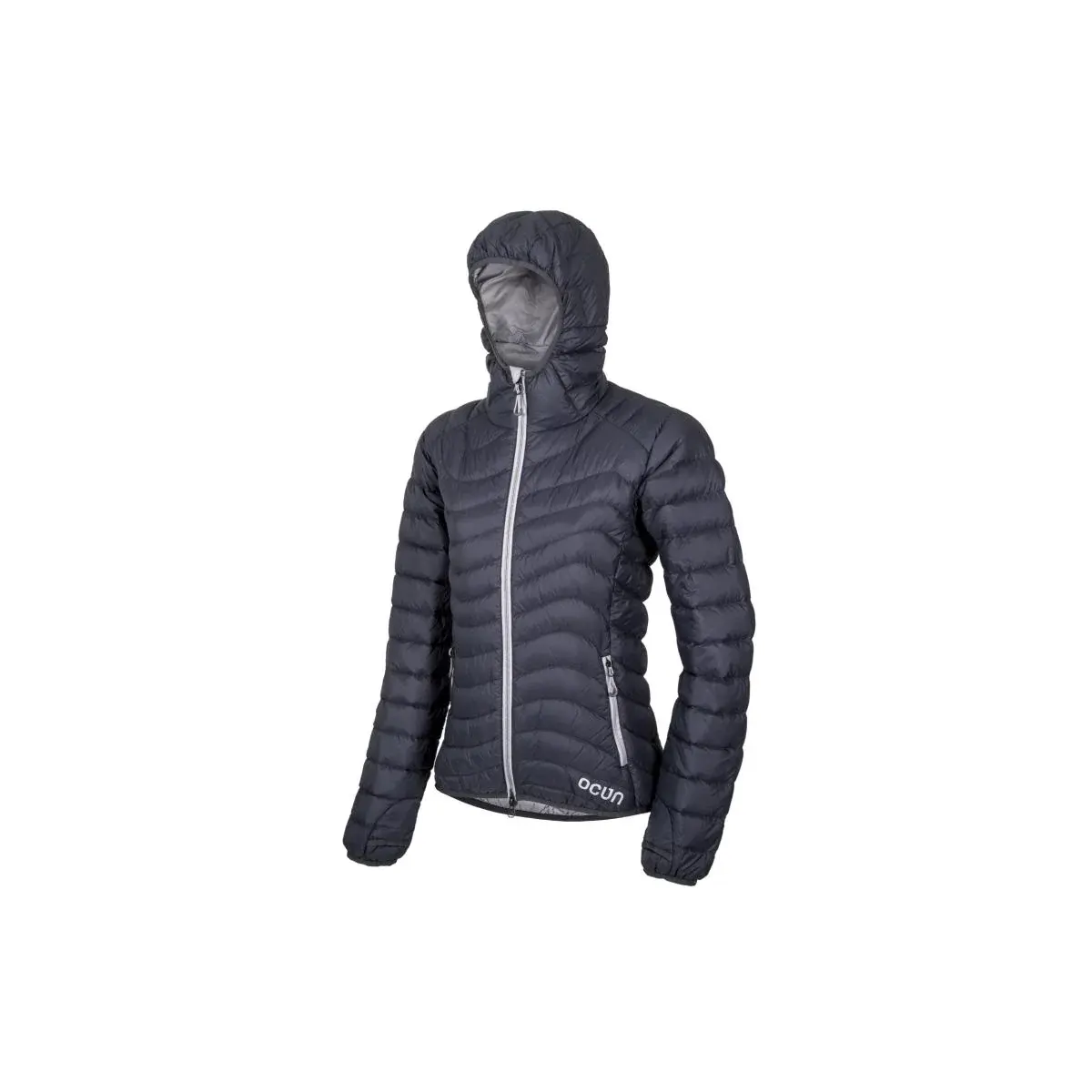 Dámska lezecká páperová bunda Ocún Tsunami Eco Women Anthracite ebony