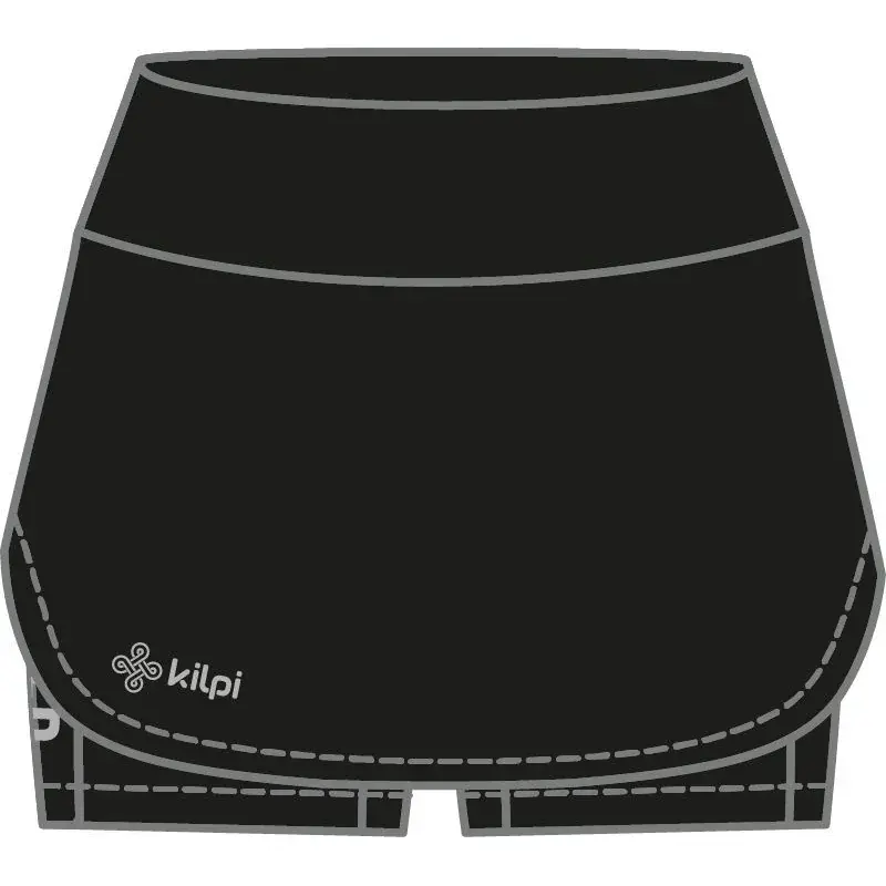 Kilpi Dámska bežecká sukňa Kilpi Titicaca-W BLK