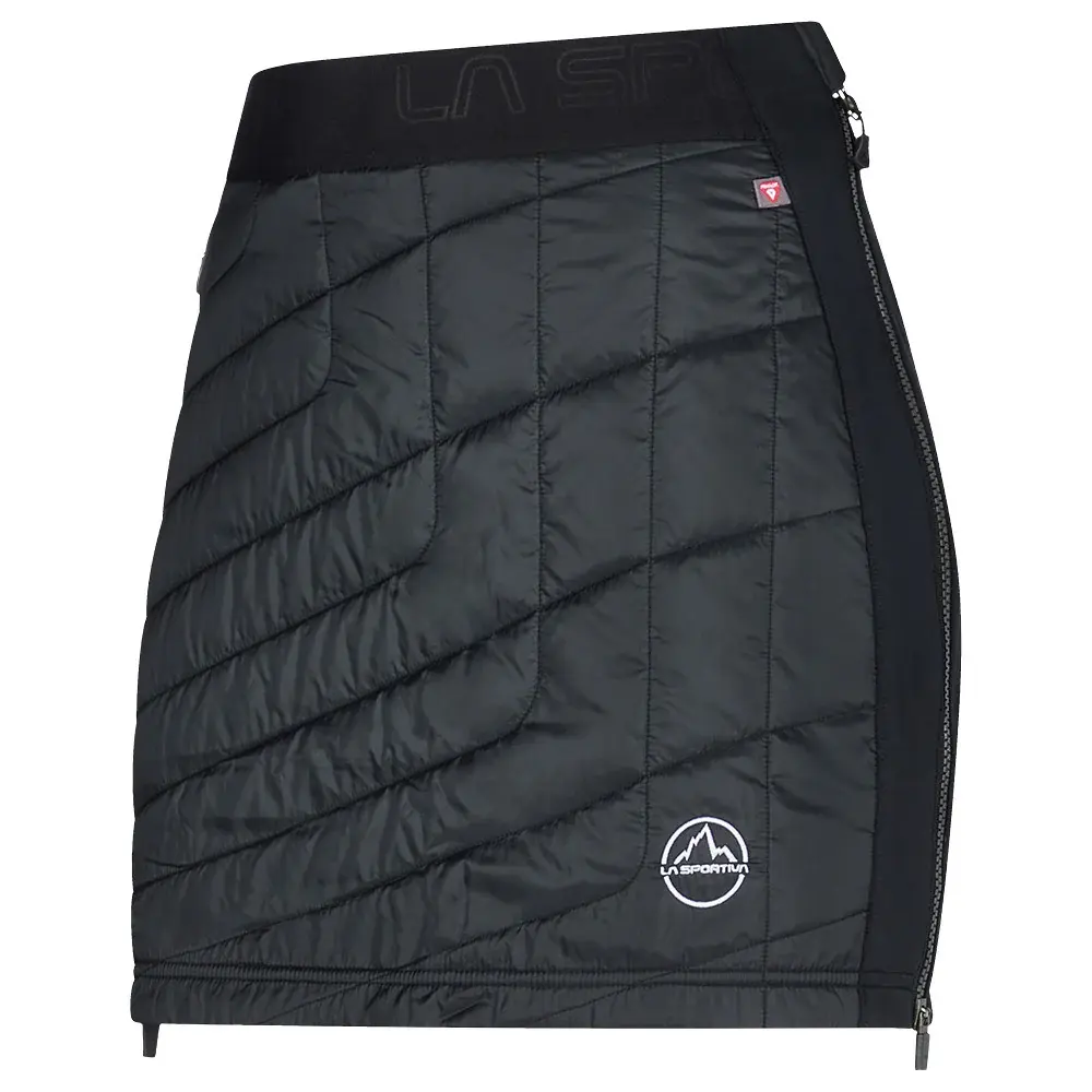 La Sportiva Dámska sukňa La Sportiva Warm Up Primaloft Skirt W Black/White