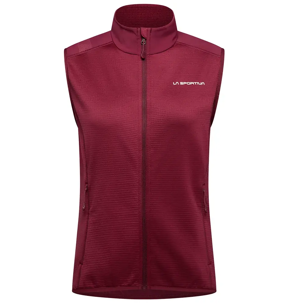 La Sportiva Dámska vesta La Sportiva EXISTENCE VEST redwood/chalk