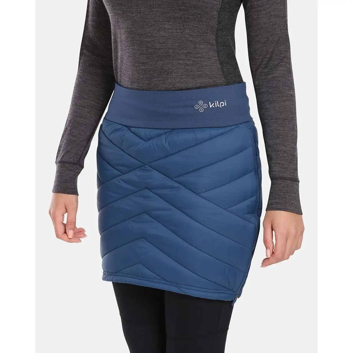 Kilpi Dámska zateplená sukňa Kilpi Tany-W dark blue